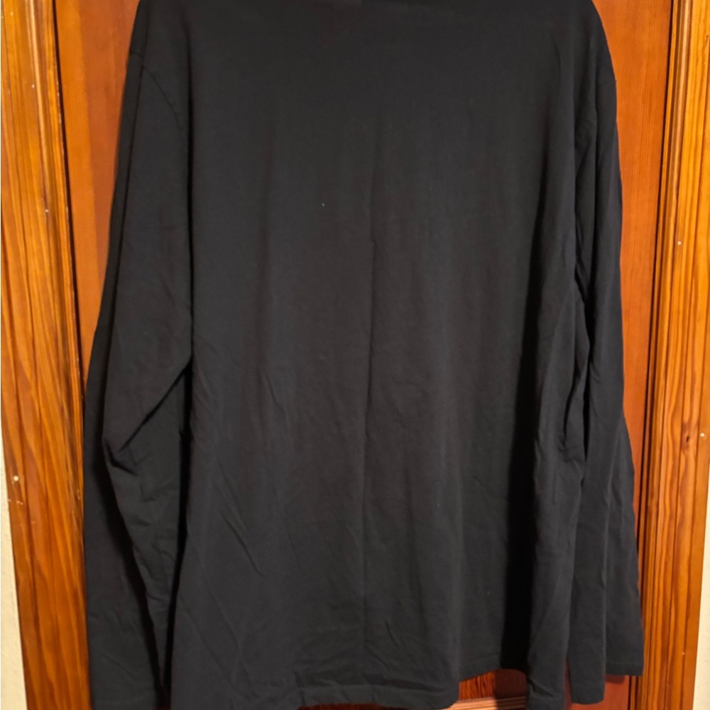 Men’s Black Zimmerli x SWISS Long Sleeve Shirt - Picture 4 of 4